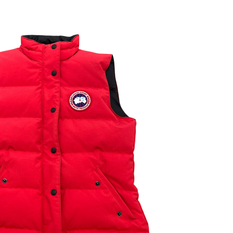 Women's Heritage Freestyle Vest Gilet Red Size M / UK 10