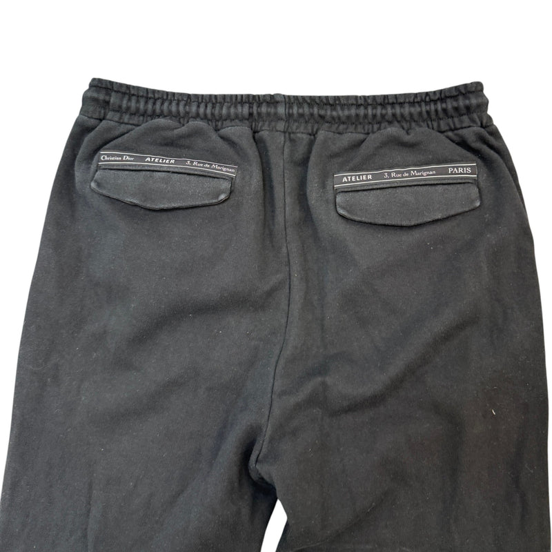 Men's Embroidered Bee Logo Joggers Black Size M / W32
