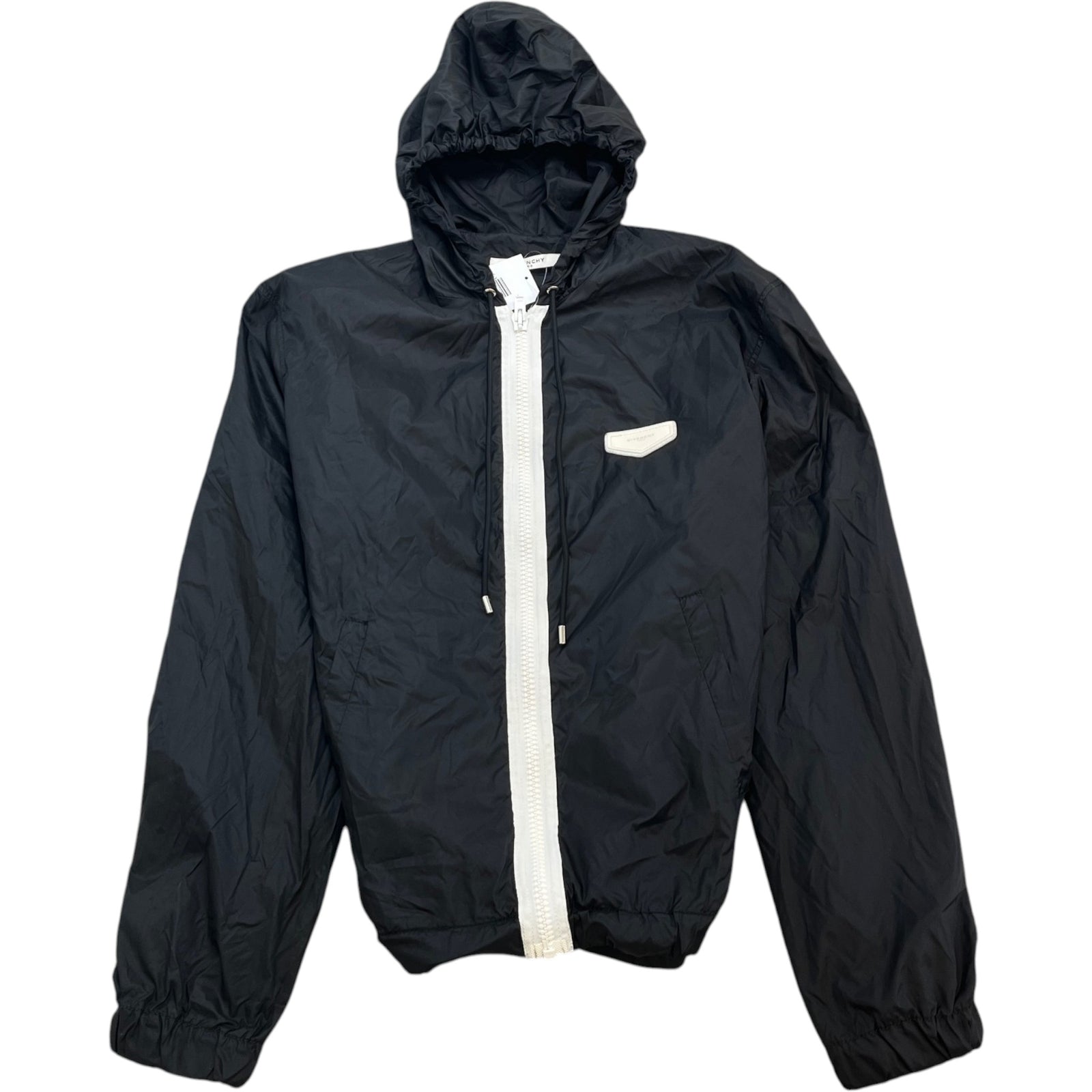 Men's Logo Patch Jacket Black Size L - Photo 1