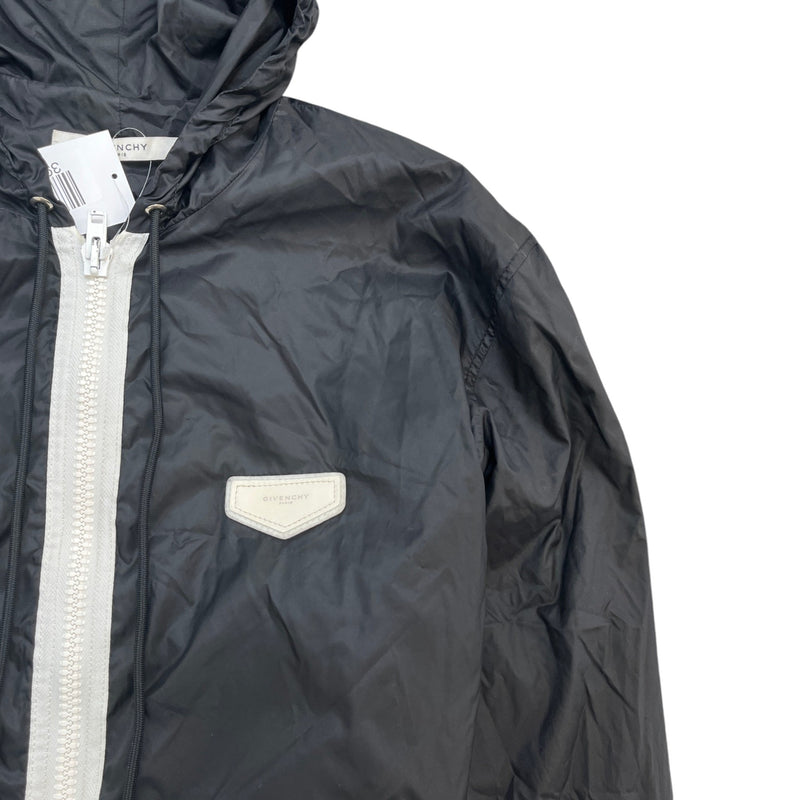 Men's Logo Patch Jacket Black Size L