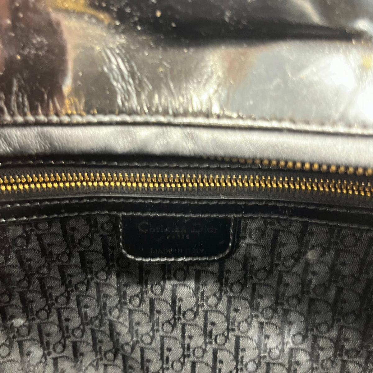 Women's Lady Dior Handbag Black - Photo 12