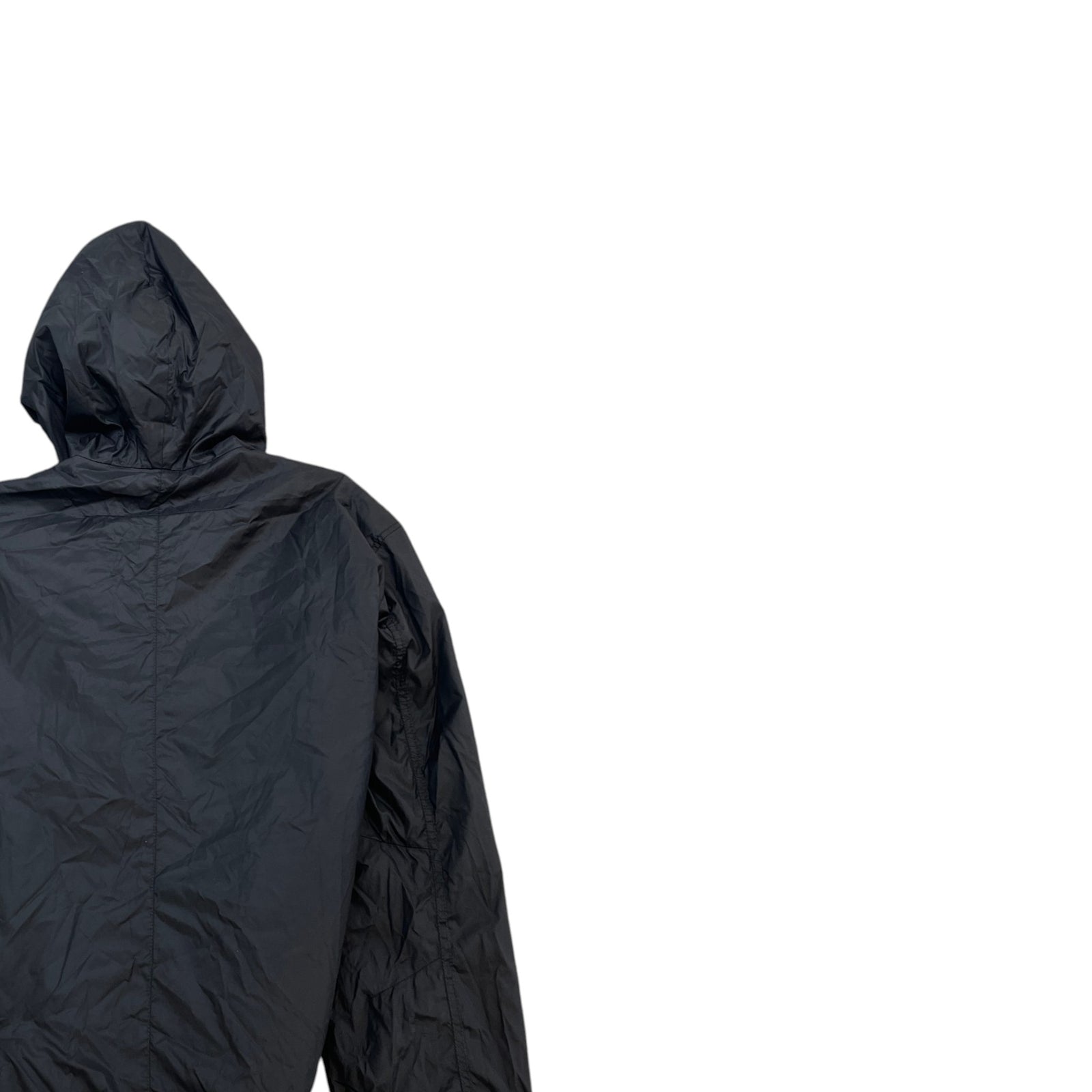 Men's Logo Patch Jacket Black Size L - Photo 4