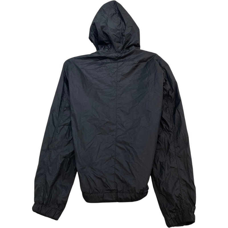 Men's Logo Patch Jacket Black Size L