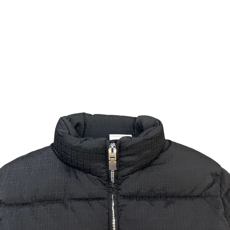 Men's 4G Logo Quilted Puffer Down Jacket Black Size L