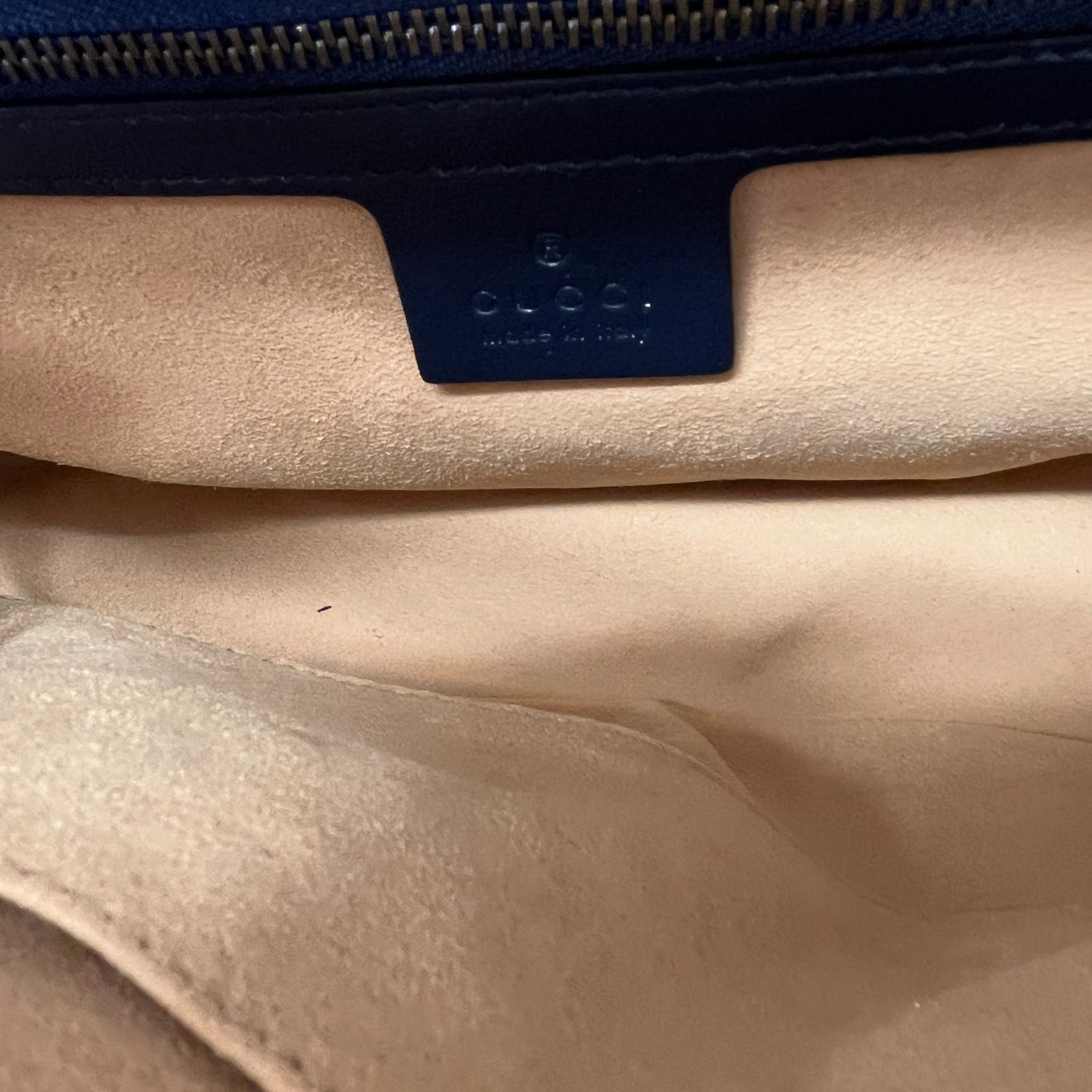 Women's Torchon Marmont Bamboo Handbag Cream - Photo 11