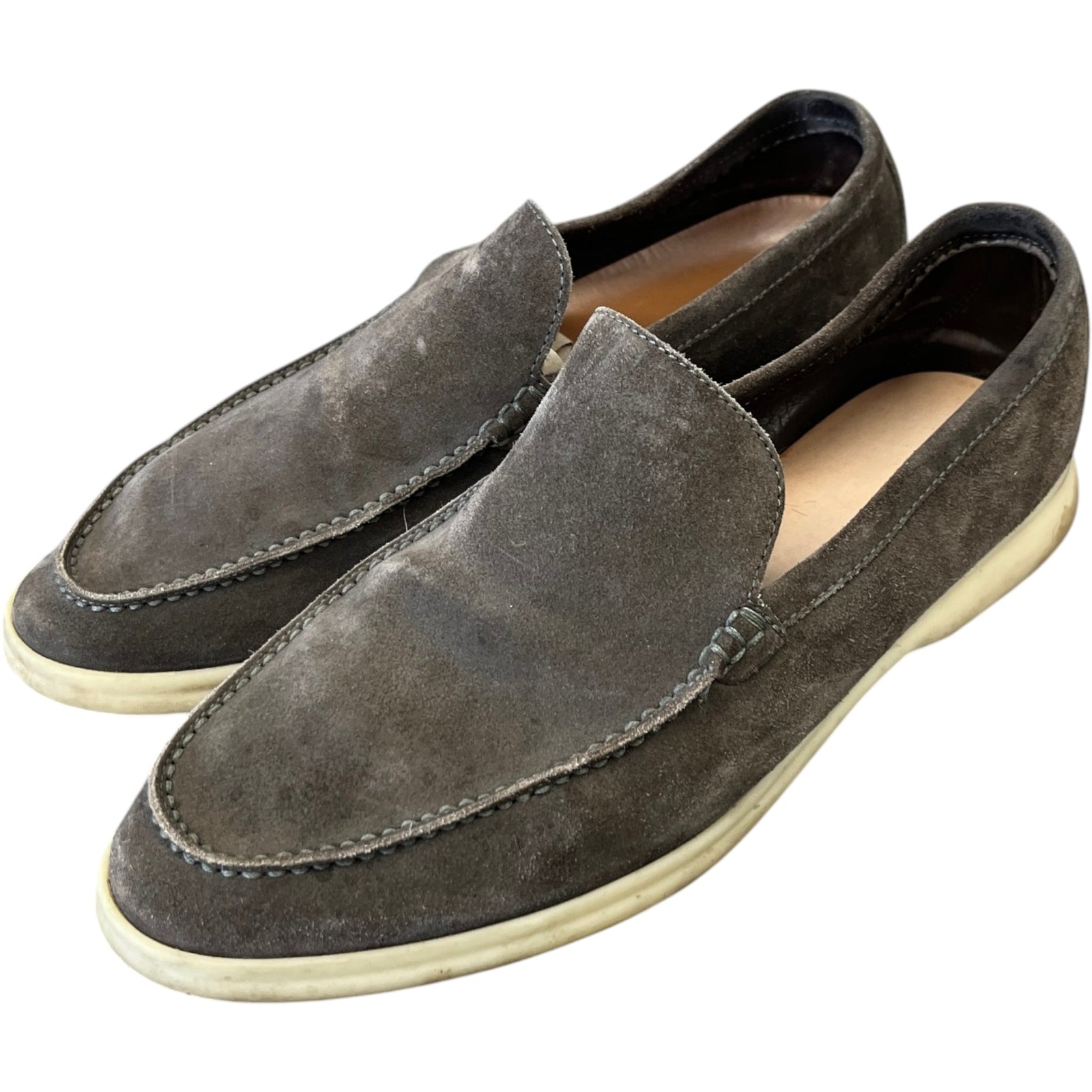 Men's Open Walk Loafers Khaki Size EU 40 / UK 6 - Photo 9