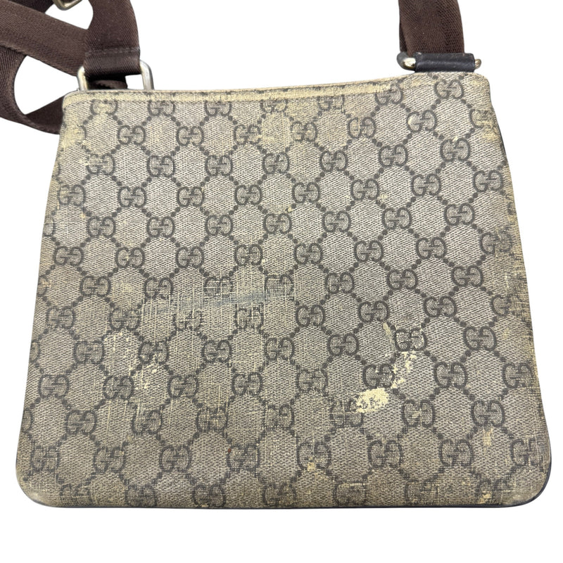Men's Gg Supreme Messenger Bag Beige