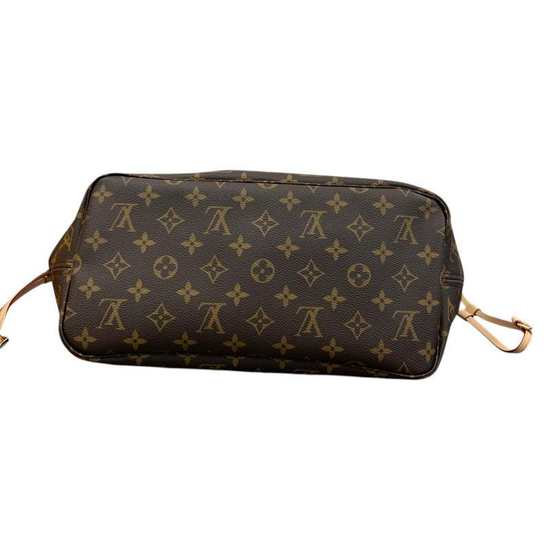 Women's Monogram Neverfull MM Handbag Brown