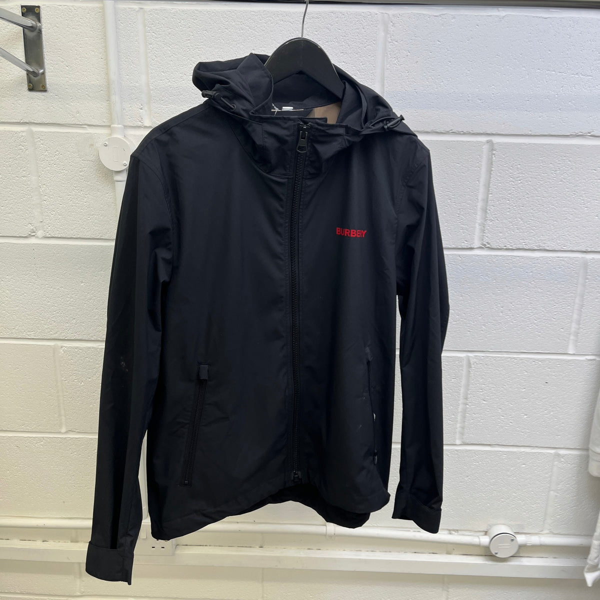 Men's Hargrave Windbreaker Black Size M - Photo 8