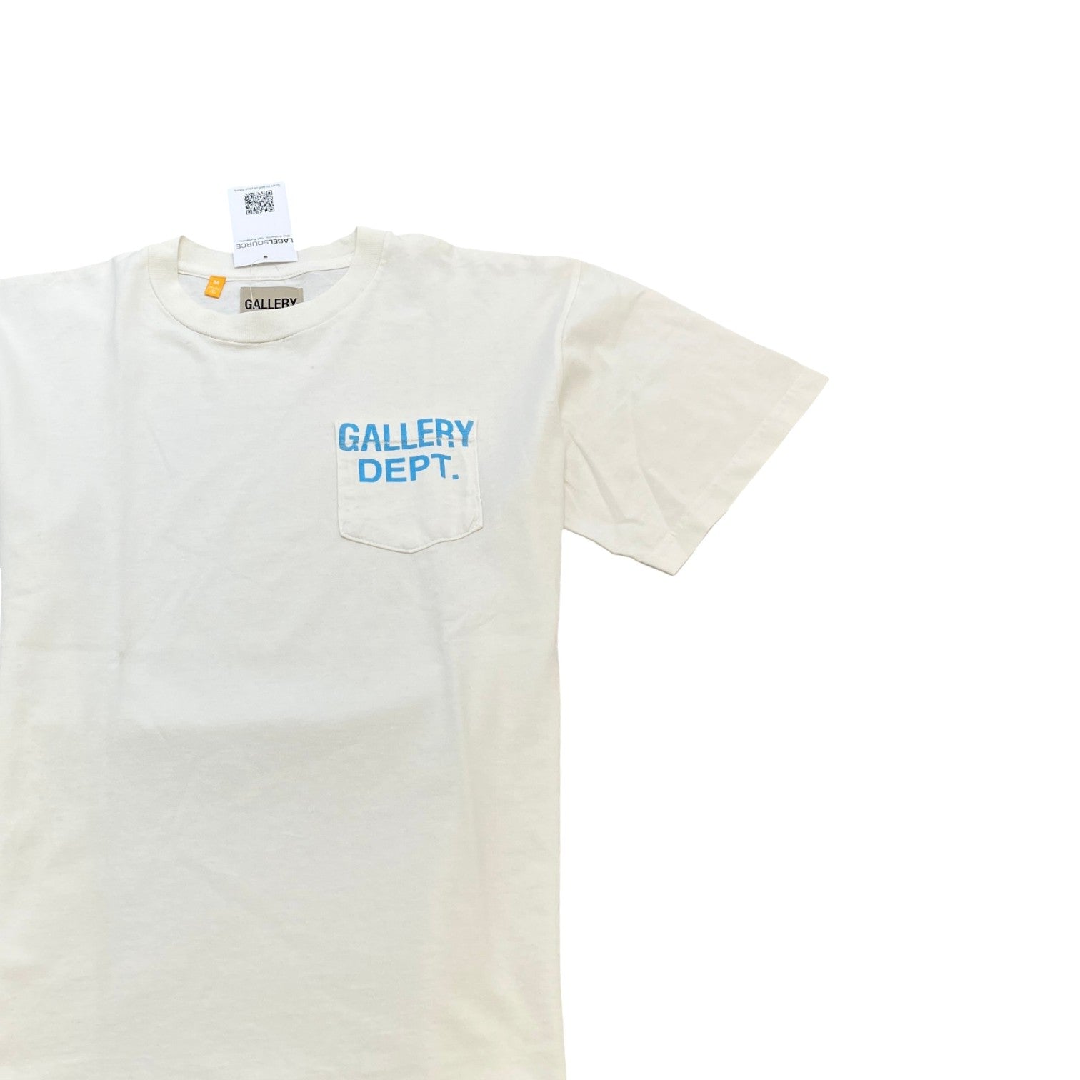 Men's Logo Print T-Shirt White Size M - Photo 3