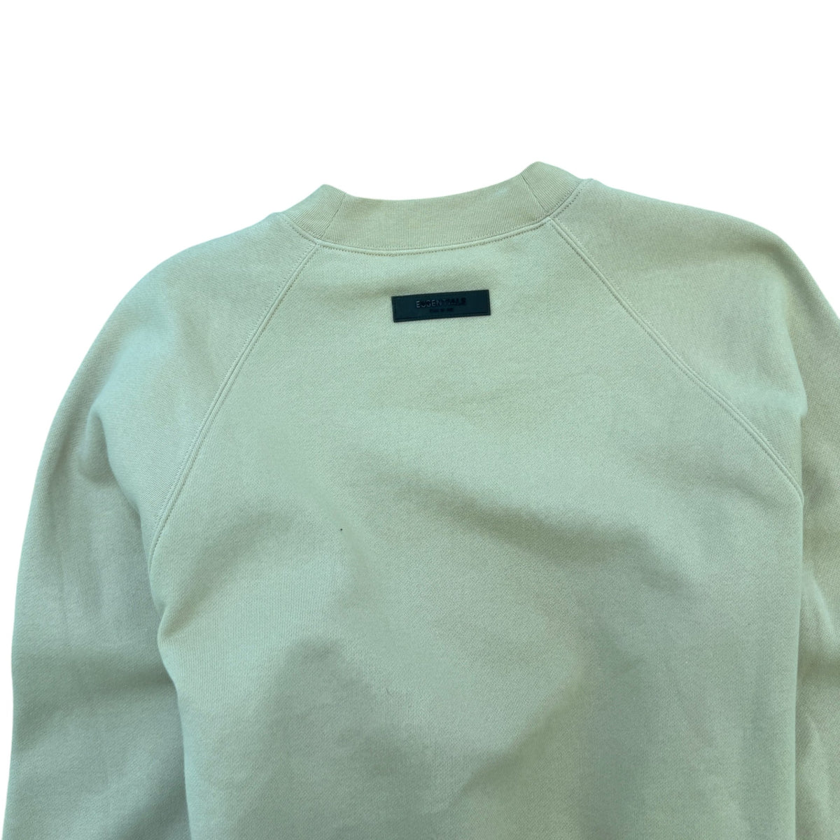 Men's Logo Print Sweatshirt Beige Size S - Photo 4