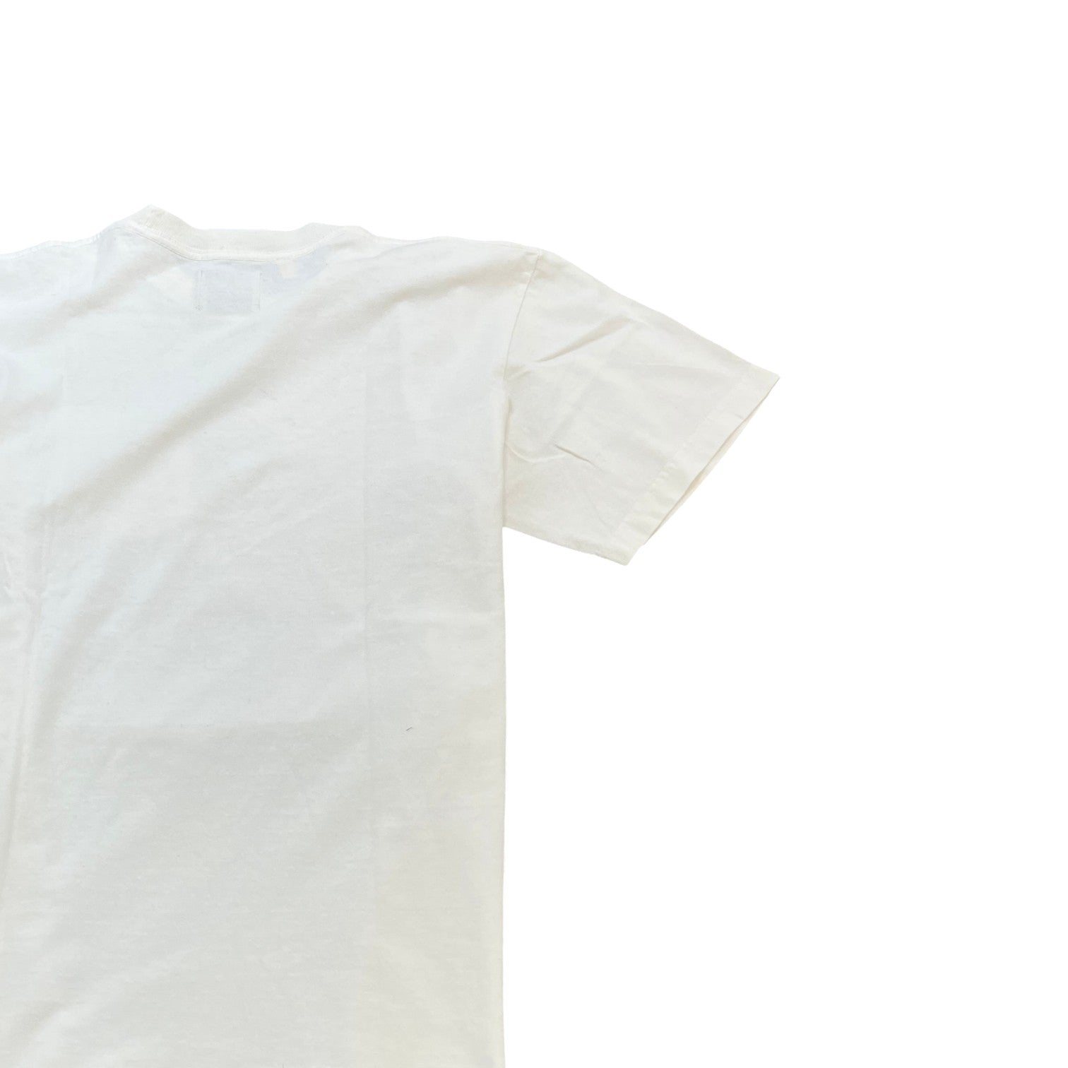Men's Logo Print T-Shirt White Size M - Photo 4