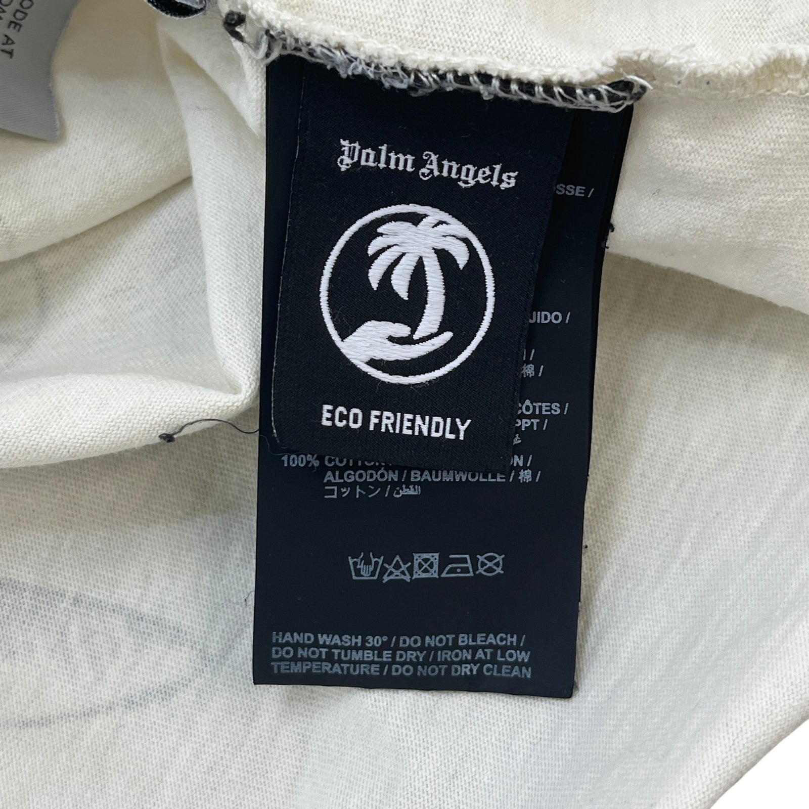 Men's Broken Shark T-Shirt Cream Size M - Photo 6