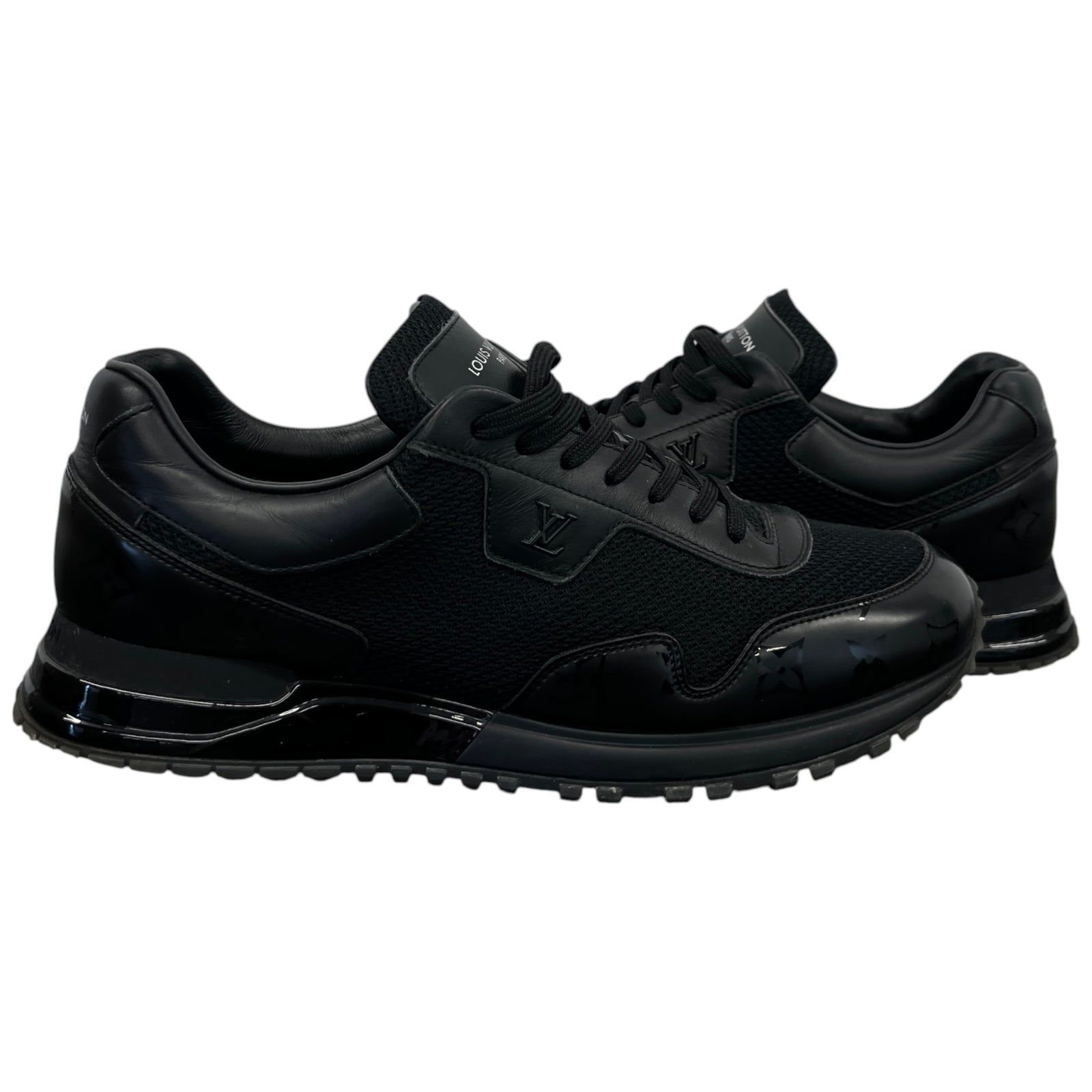 Men's Run Away Low Trainers Black Size EU 42 / UK 8 - Photo 3