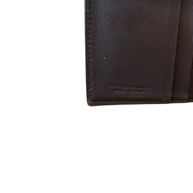 Women's Intrecciato Bifold Wallet Black