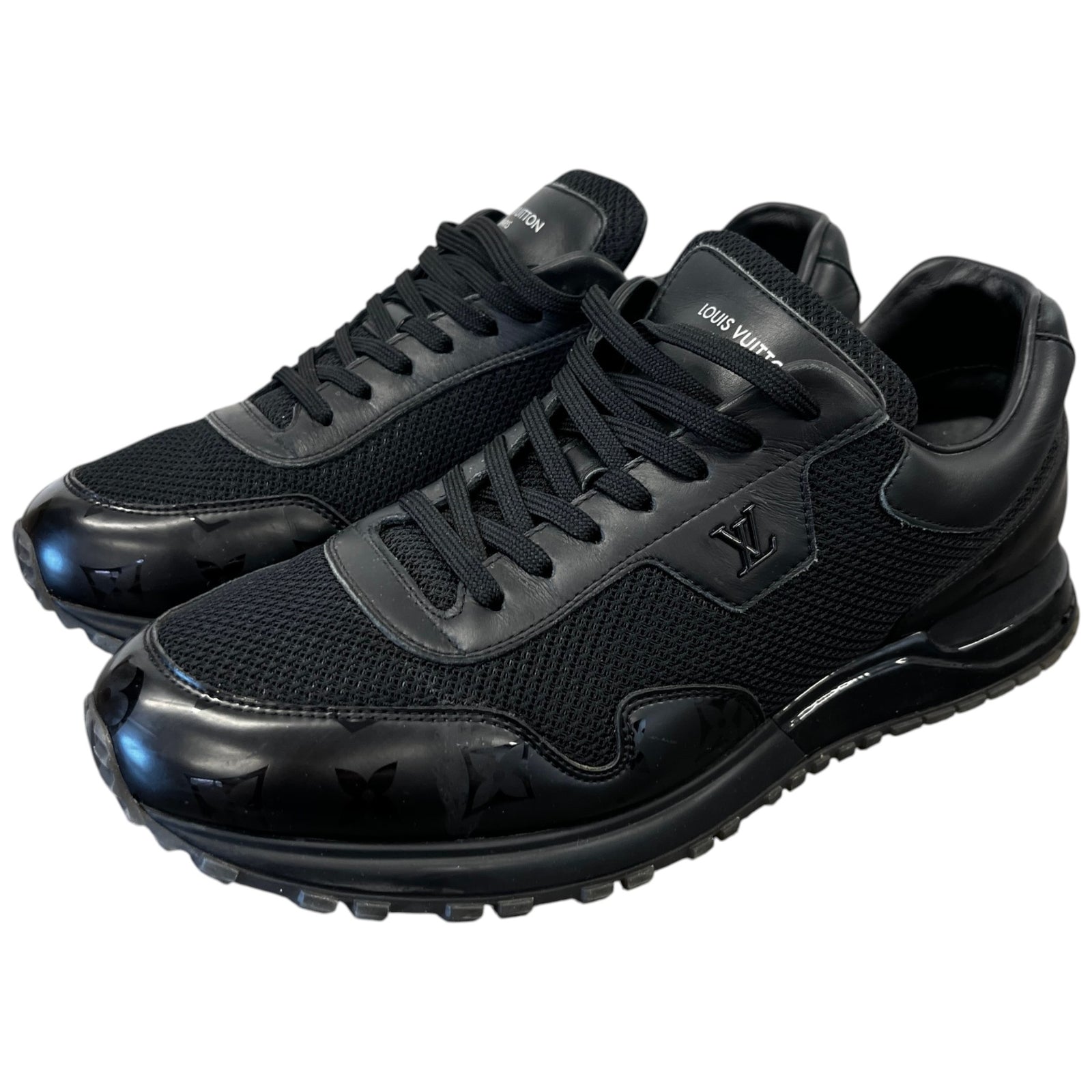 Men's Run Away Low Trainers Black Size EU 42 / UK 8 - Photo 9