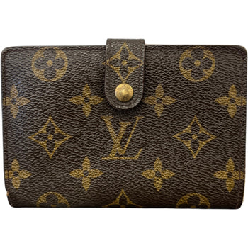 Women's Monogram Porte Monnaie Viennois Bifold Wallet Brown