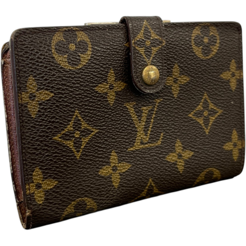 Women's Monogram Porte Monnaie Viennois Bifold Wallet Brown