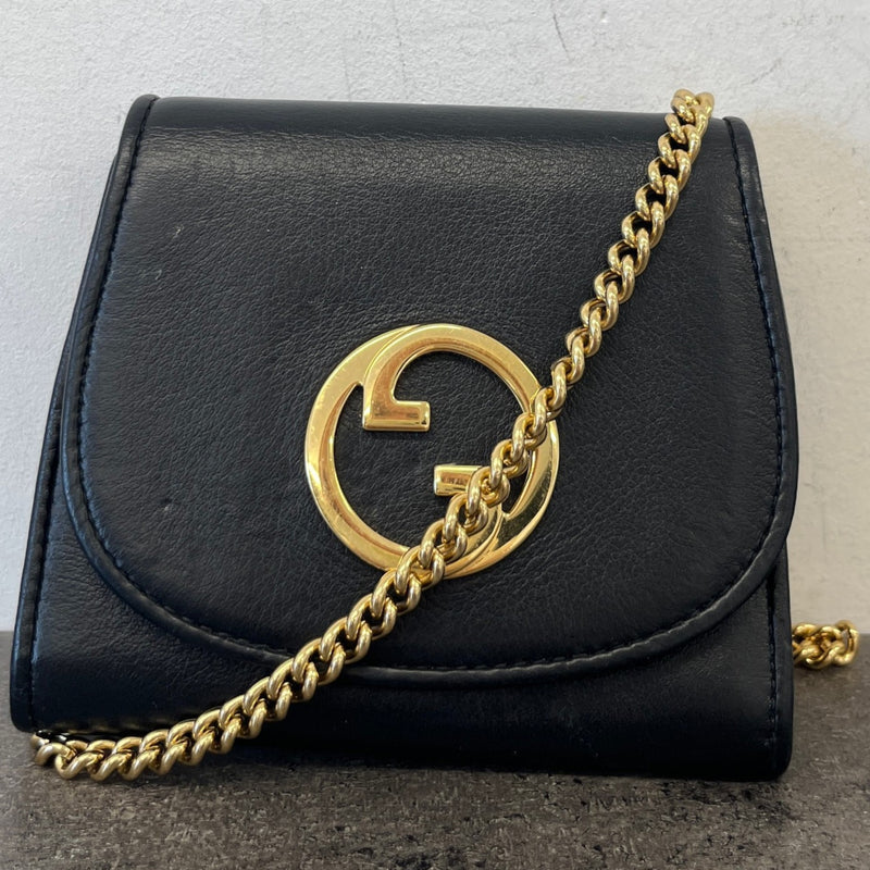 Women's Blondie Wallet On Chain Bag Black