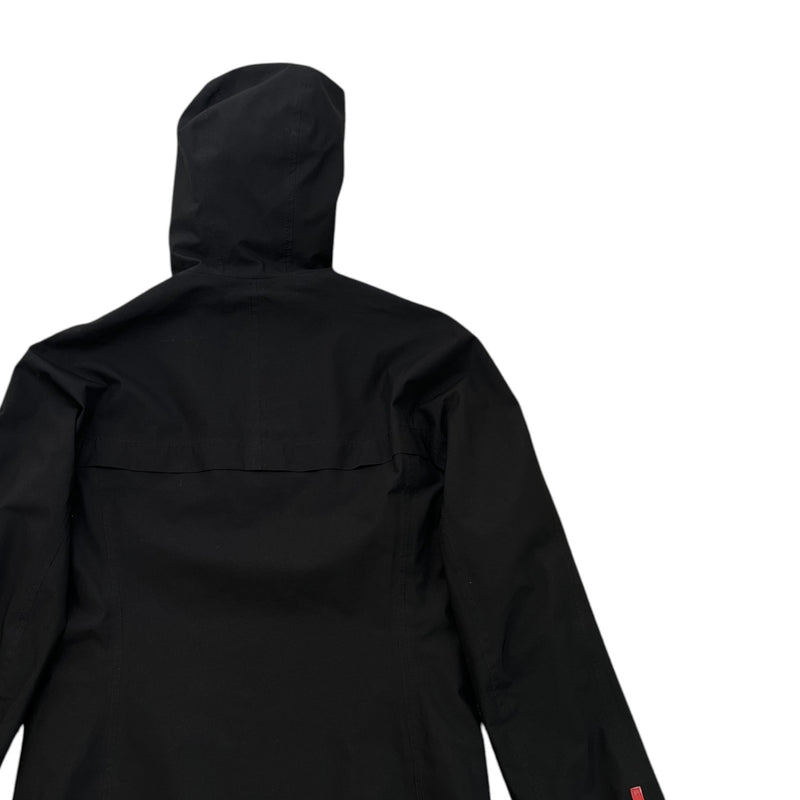 Women's Sport Gore-Tex Zip Up Jacket Black Size IT 42 / UK 10