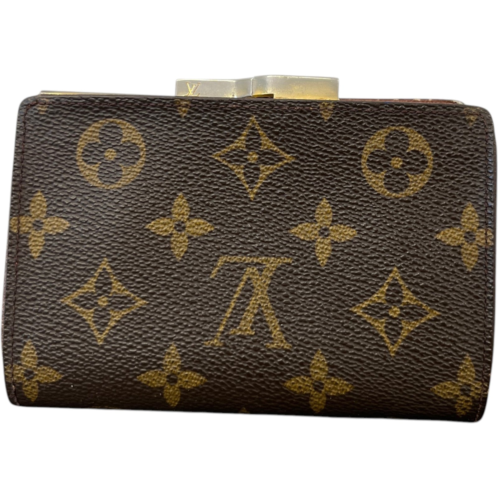Women's Monogram Porte Monnaie Viennois Bifold Wallet Brown - Photo 2