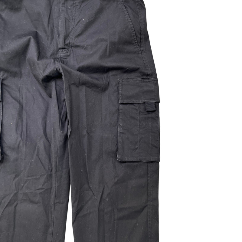 Men's Multiple Utility Pocket Cargos Black Size IT 46 / UK 30