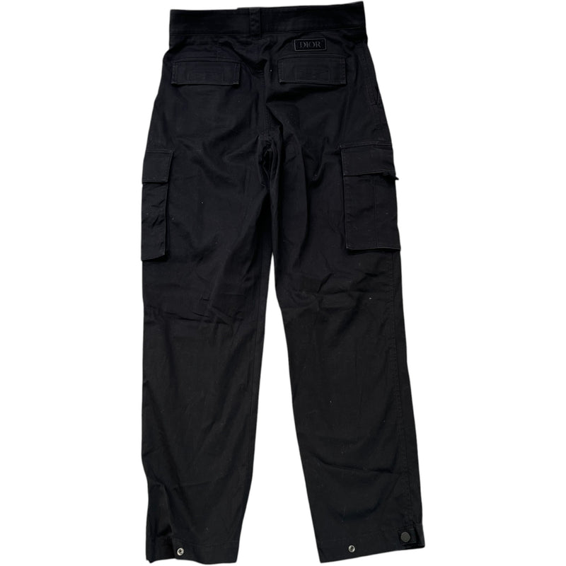 Men's Multiple Utility Pocket Cargos Black Size IT 46 / UK 30