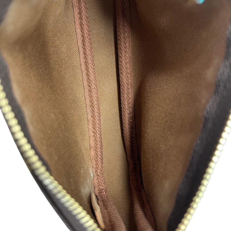 Women's Monogram Mini Pochette Accessoires Bag Brown