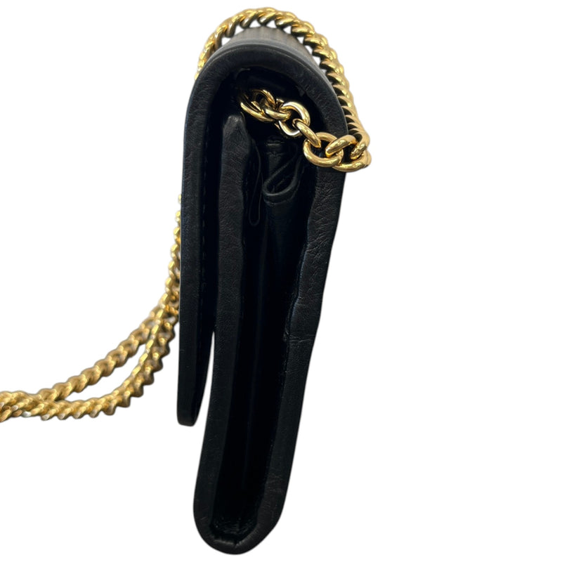 Women's Blondie Wallet On Chain Bag Black