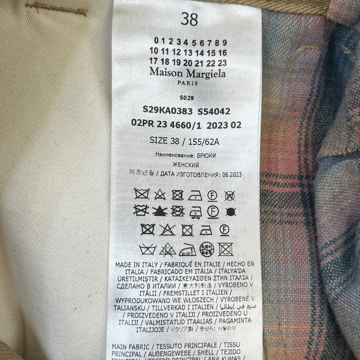 Men's X Pendleton Trousers Beige Size XXL / W38 - Photo 5