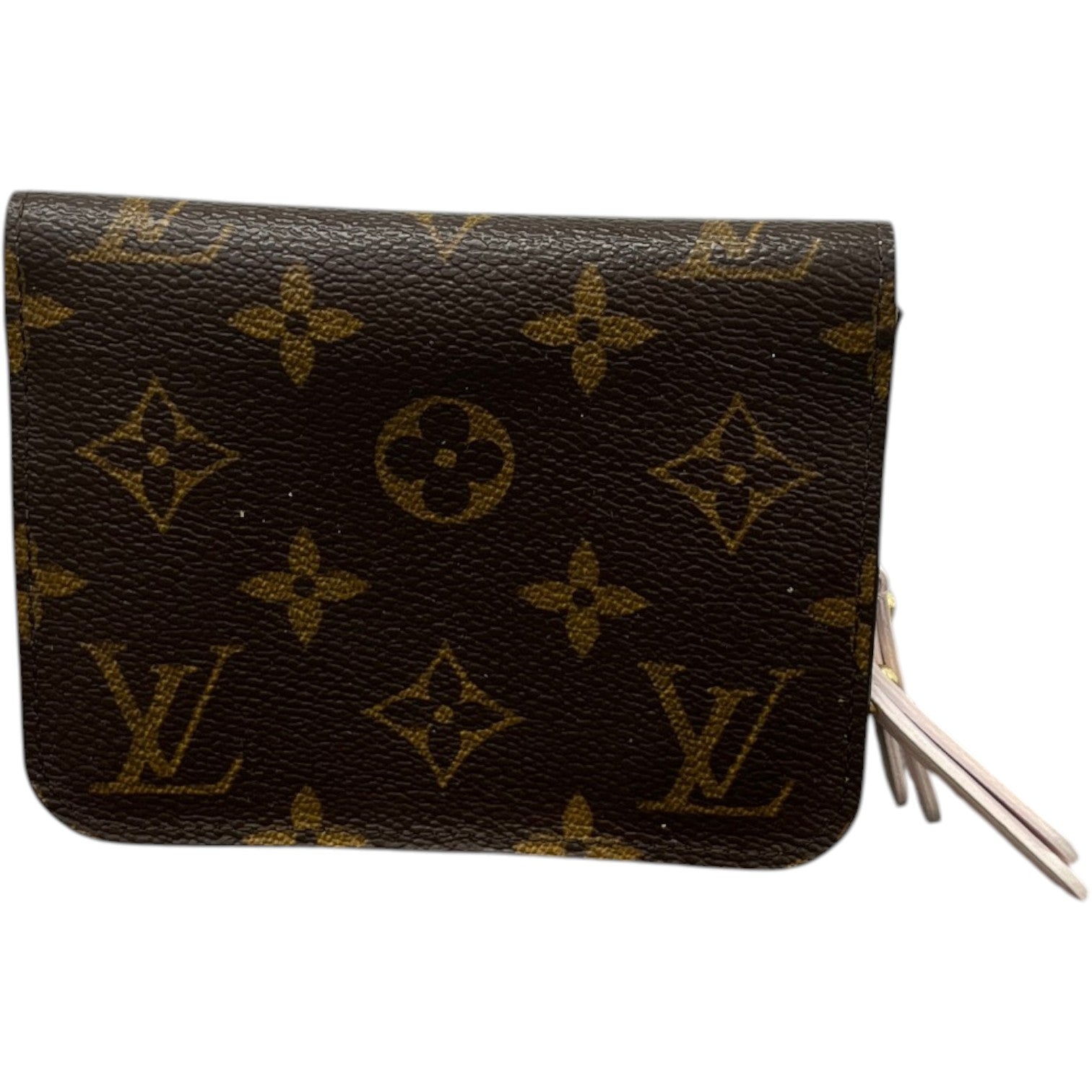 Women's Monogram Zippy Coin Purse Brown - Photo 1
