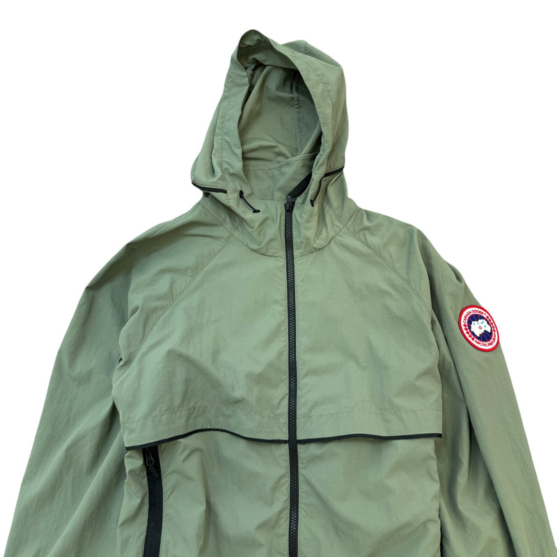 Men's Faber Windbreaker Green Size M