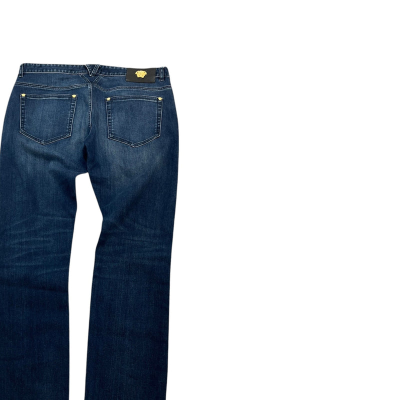 Men's Maduse Logo Jeans Blue Size XL / W36