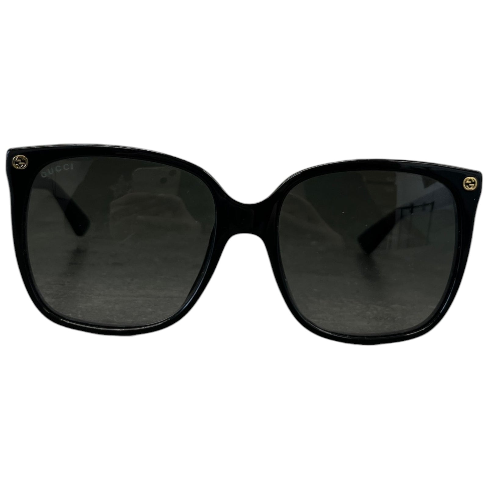 Women's Gg0022S Sunglasses Black - Photo 1