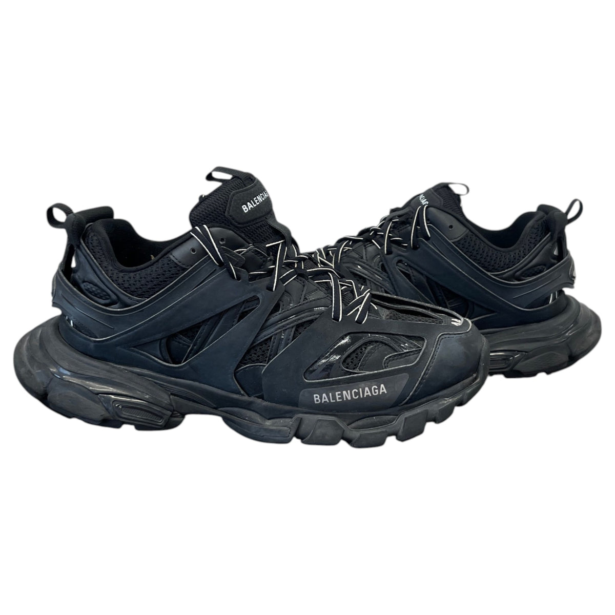 Men's Track Low Trainers Black Size UK 10 / EU 44 - Photo 3