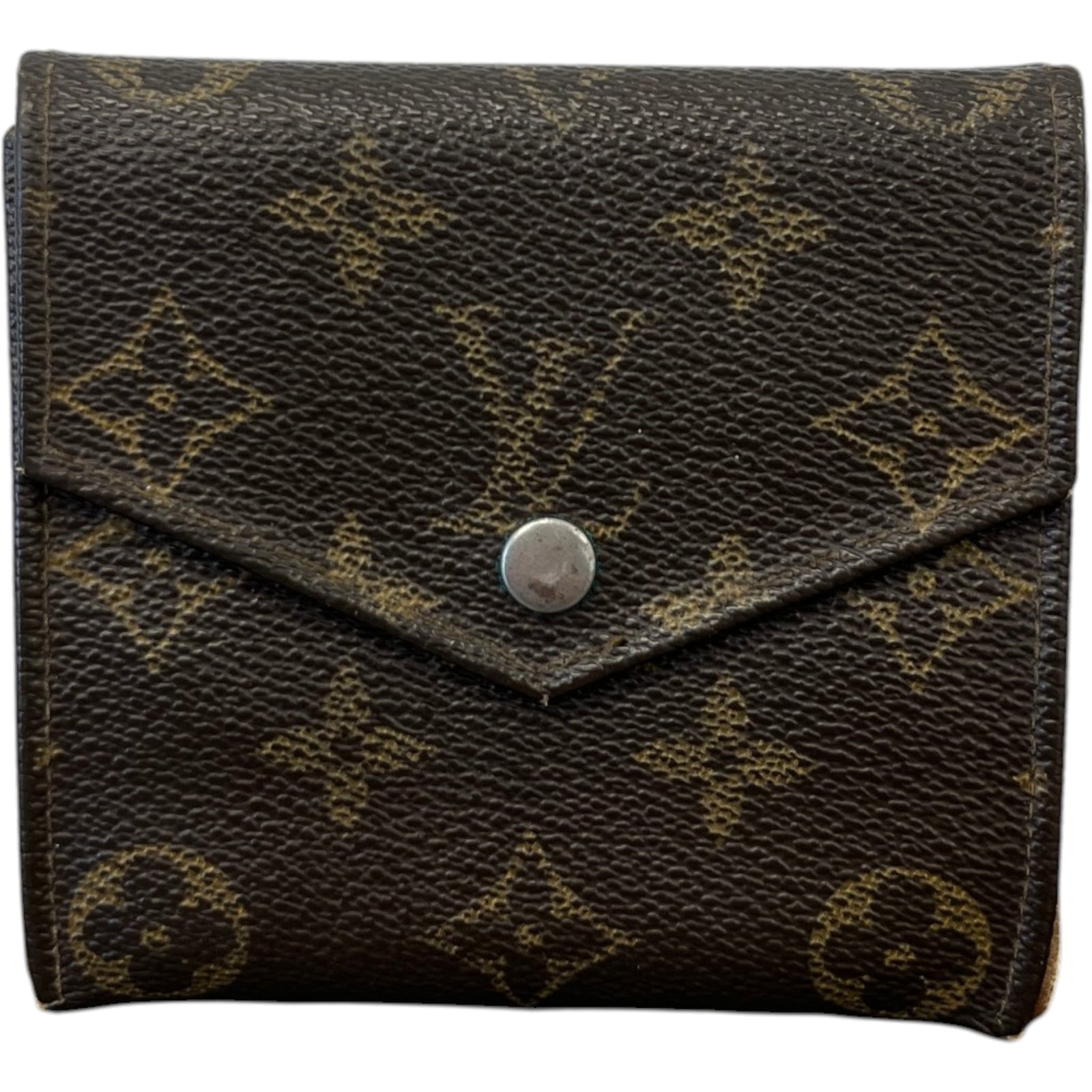 Women's Monogram Bifold Wallet Brown - Photo 1