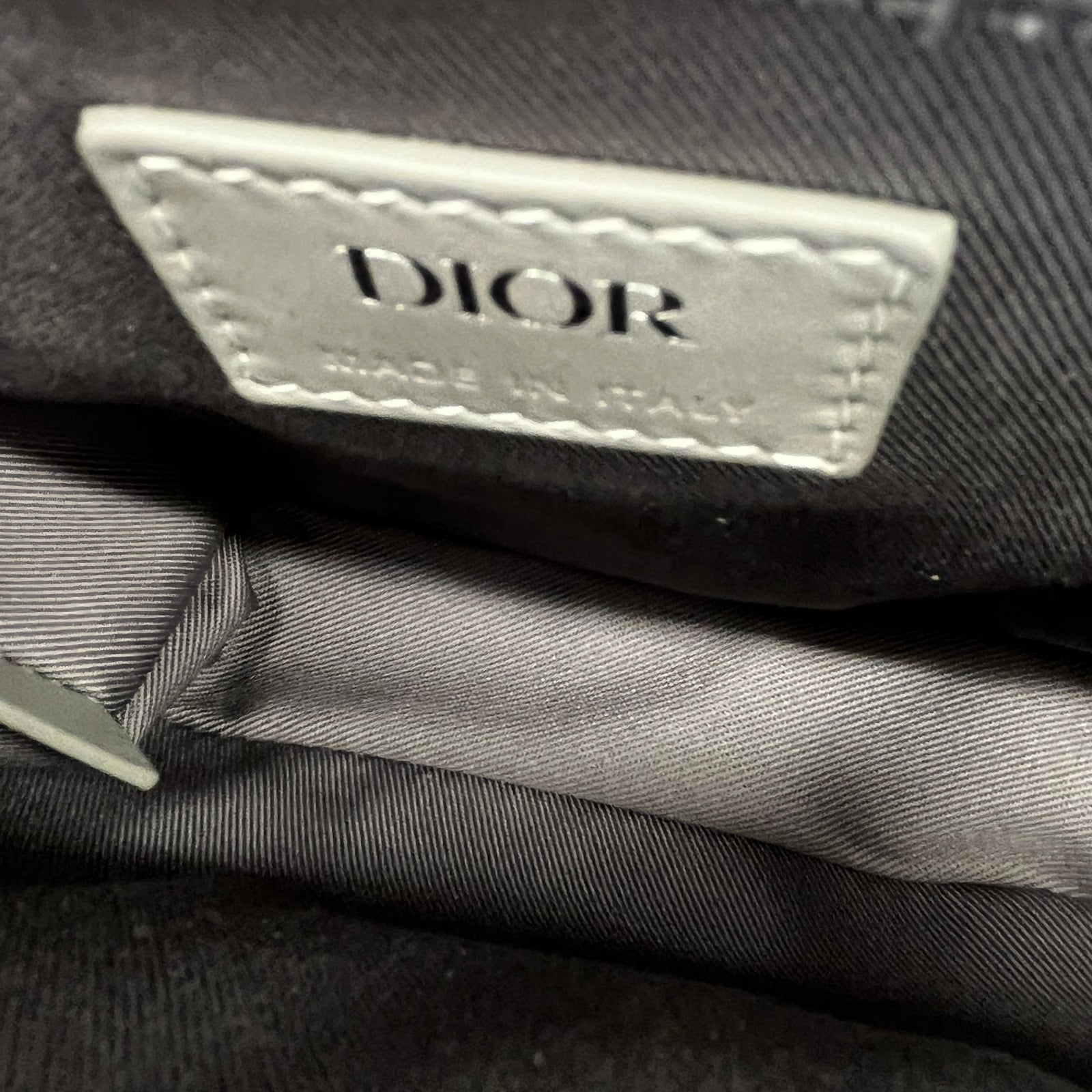 Men's Mini Dior Hit The Road Messenger Bag Grey - Photo 10