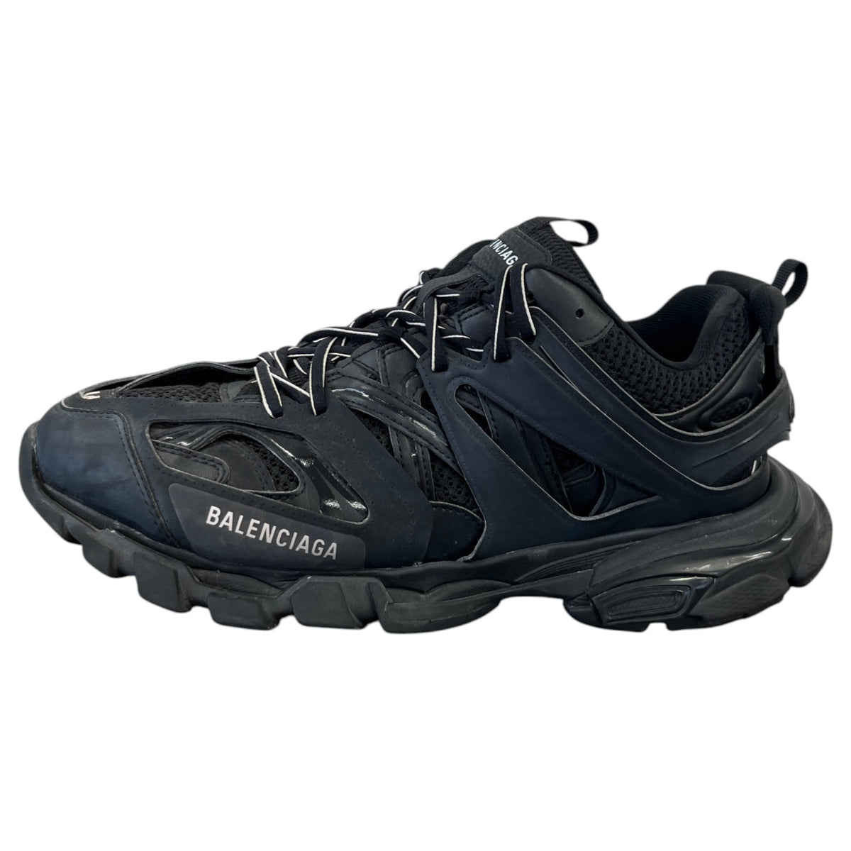Men's Track Low Trainers Black Size UK 10 / EU 44 - Photo 5