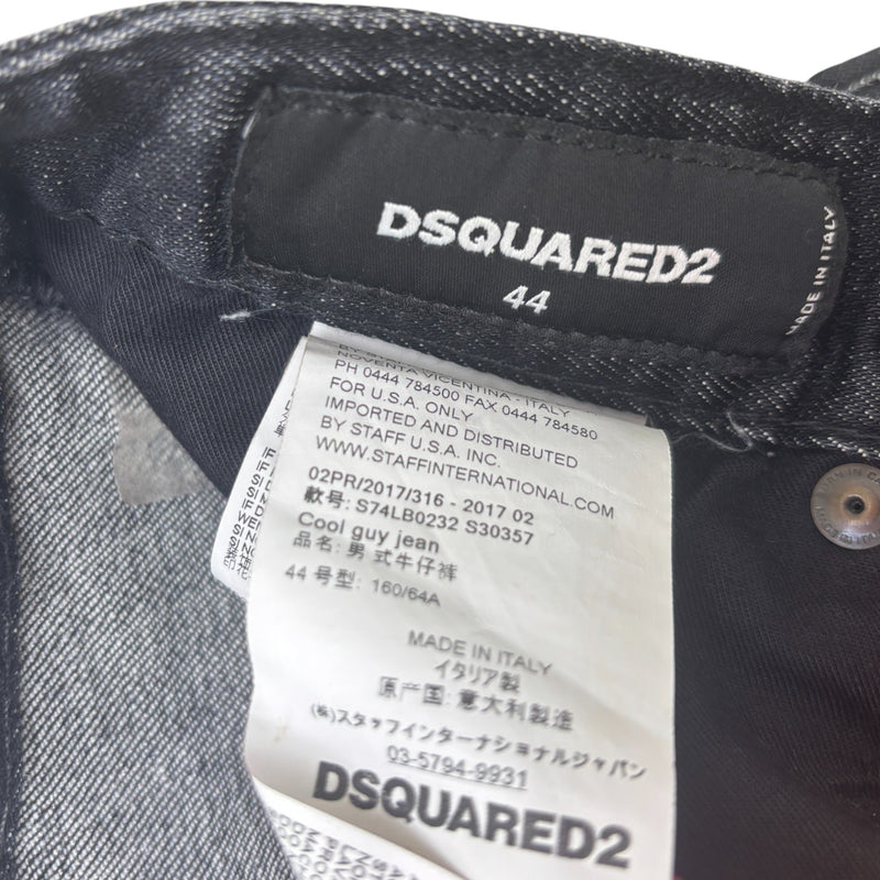 Men's Cool Guy Jeans Black Size IT 44 / UK 28