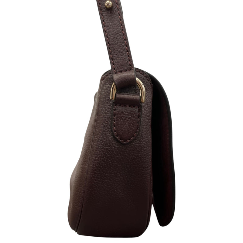 Women's Tessie Satchel Shoulder Handbag Burgundy