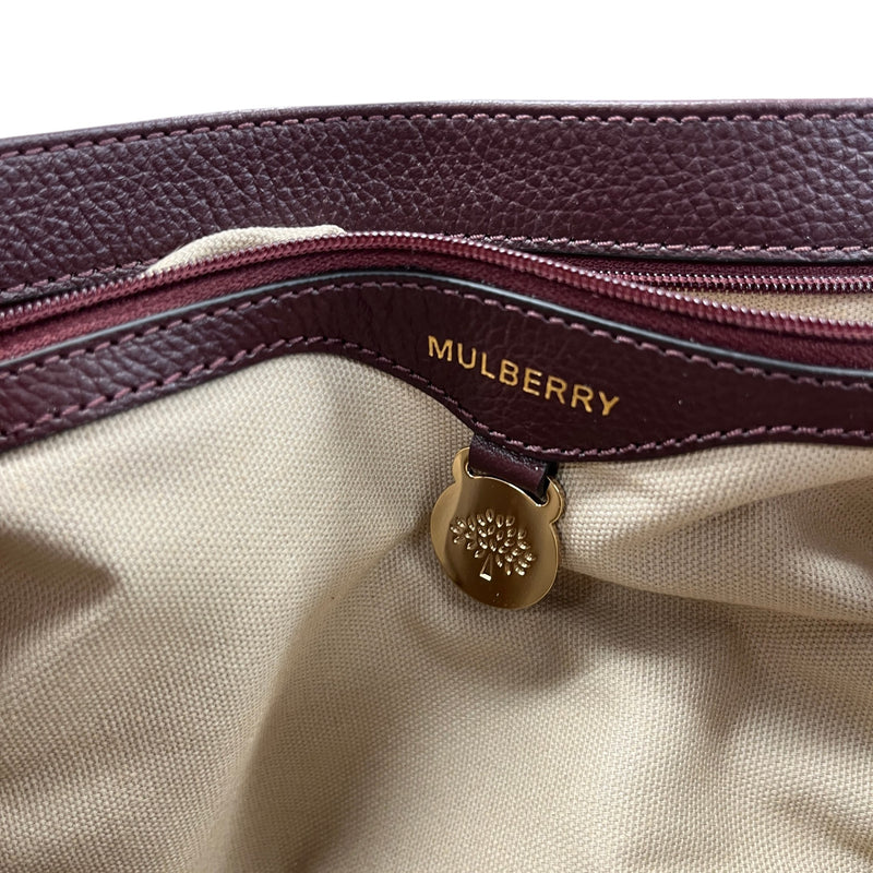 Women's Tessie Satchel Shoulder Handbag Burgundy