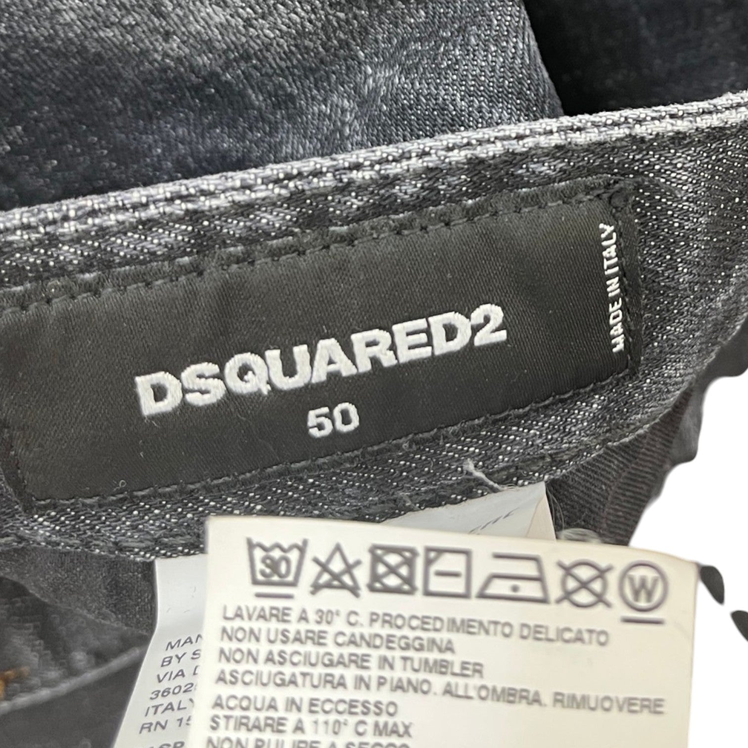 Men's Cool Guy Jeans Black Size L / W34 - Photo 7