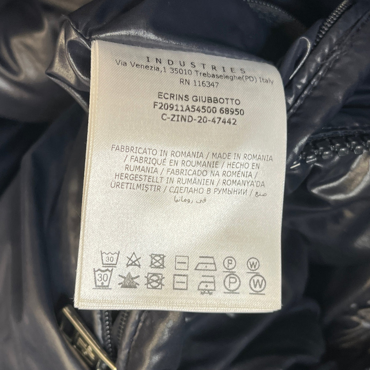 Men's Ecrins Down Jacket Navy Size 4 / XL - Photo 7