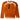 Men's Applique Logo Jumper Orange Size M