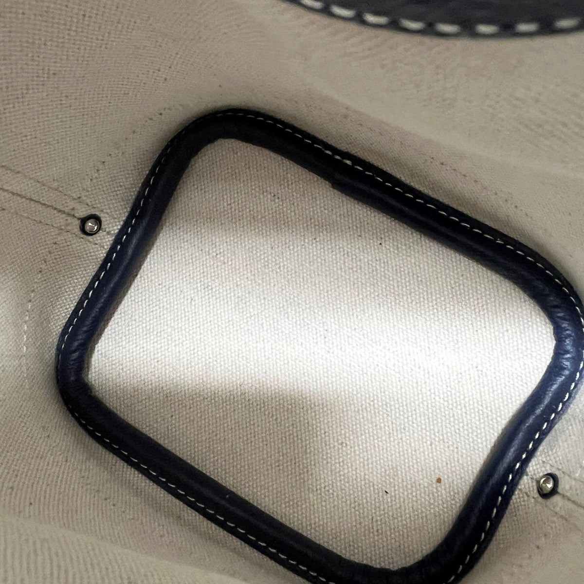 Women's Petit Flot Mini Bucket Handbag Navy - Photo 11