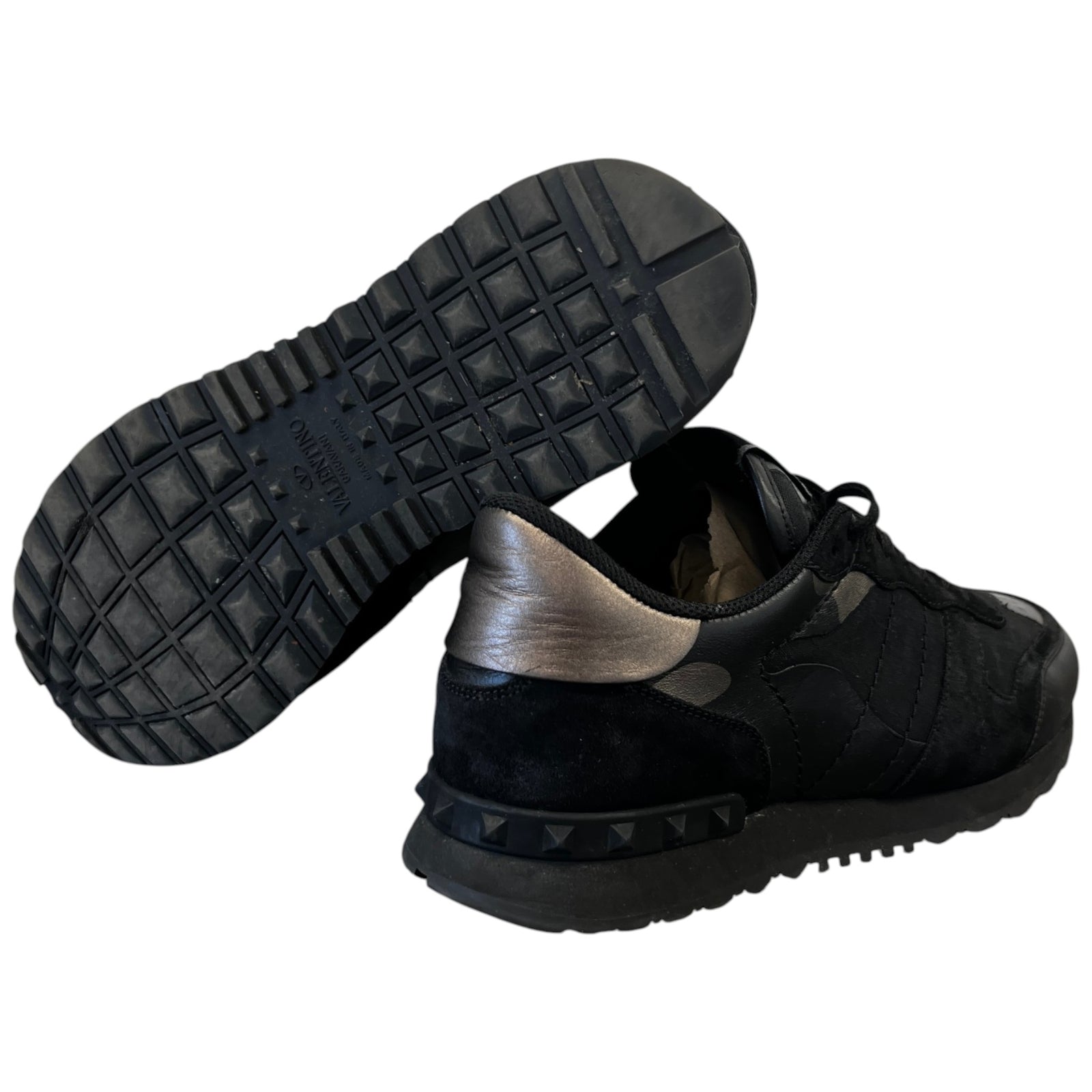 Men's Rockrunner Low Trainers Black Size EU 42 / UK 8 - Photo 10