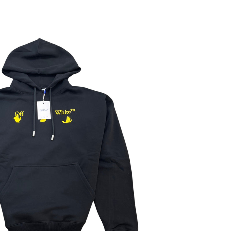 Men's Arrow Logo Hoodie Black Size XL