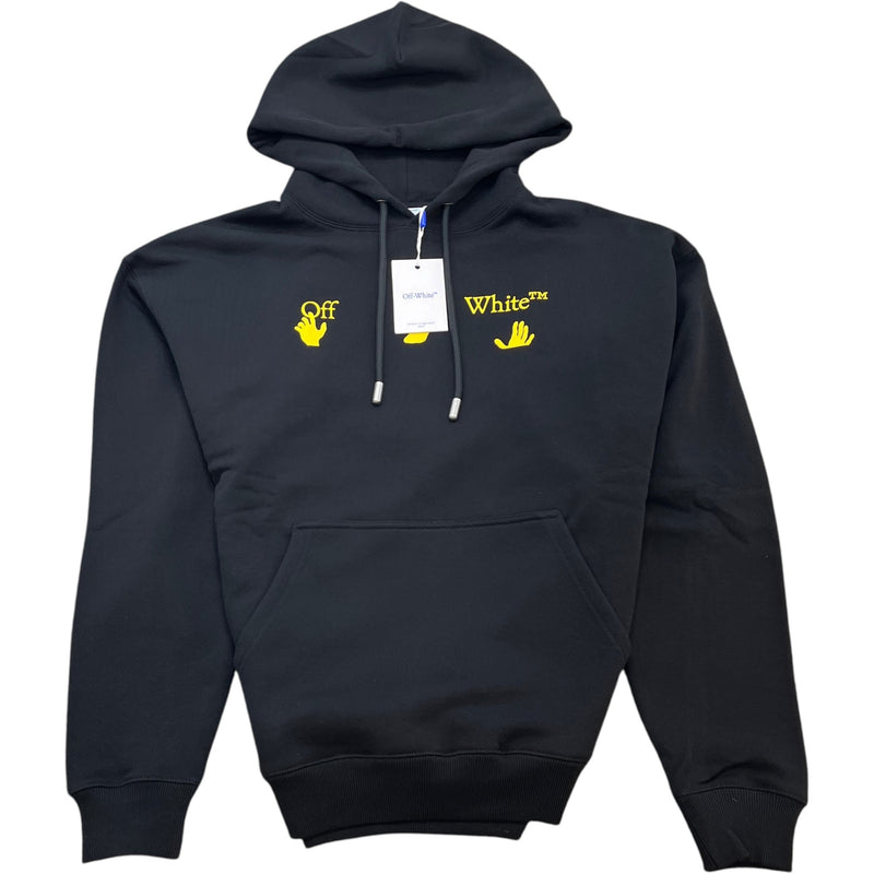 Men's Arrow Logo Hoodie Black Size XL
