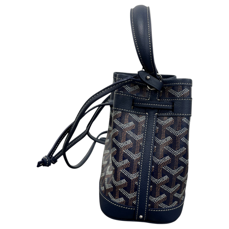 Women's Petit Flot Mini Bucket Handbag Navy