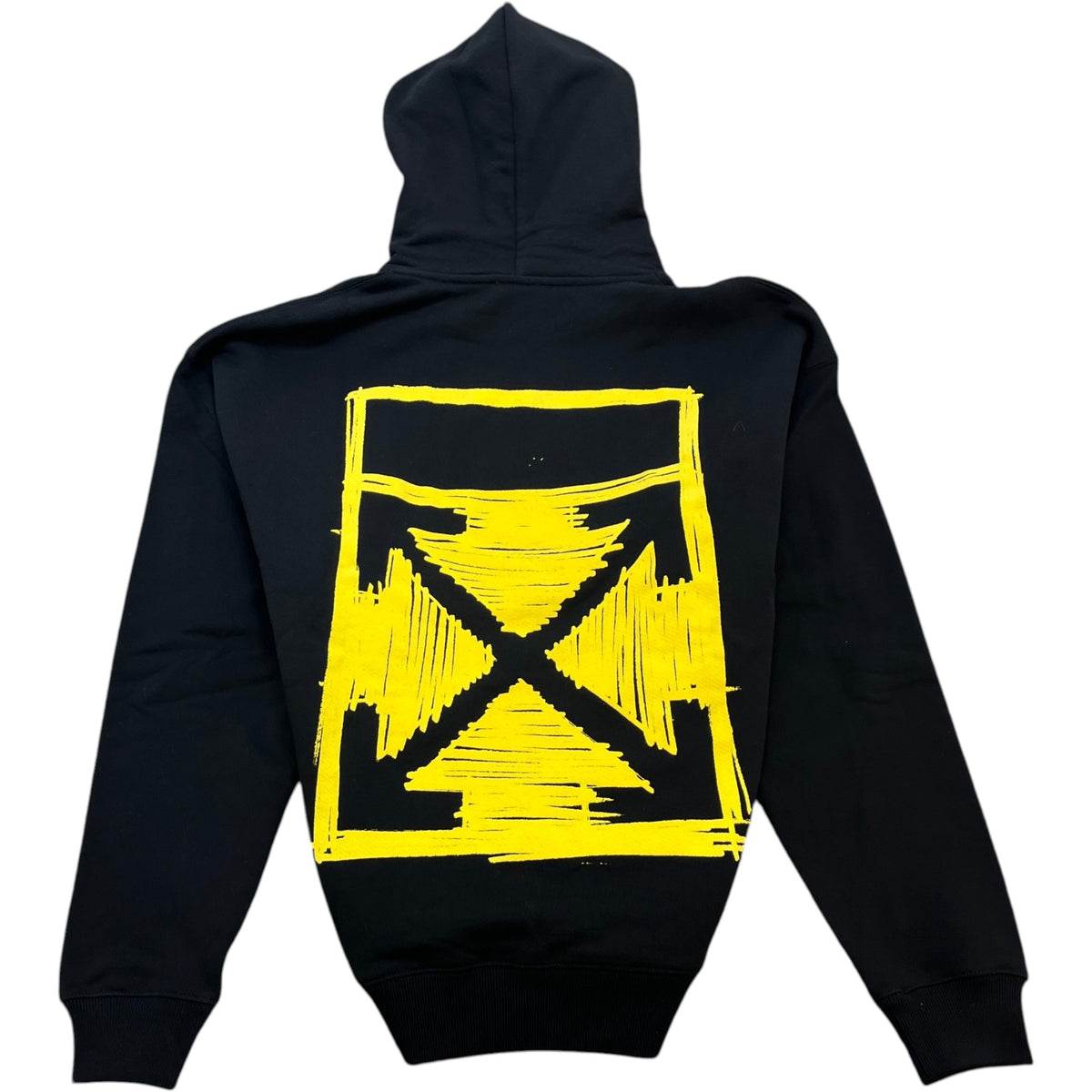 Men's Arrow Logo Hoodie Black Size M - Photo 2